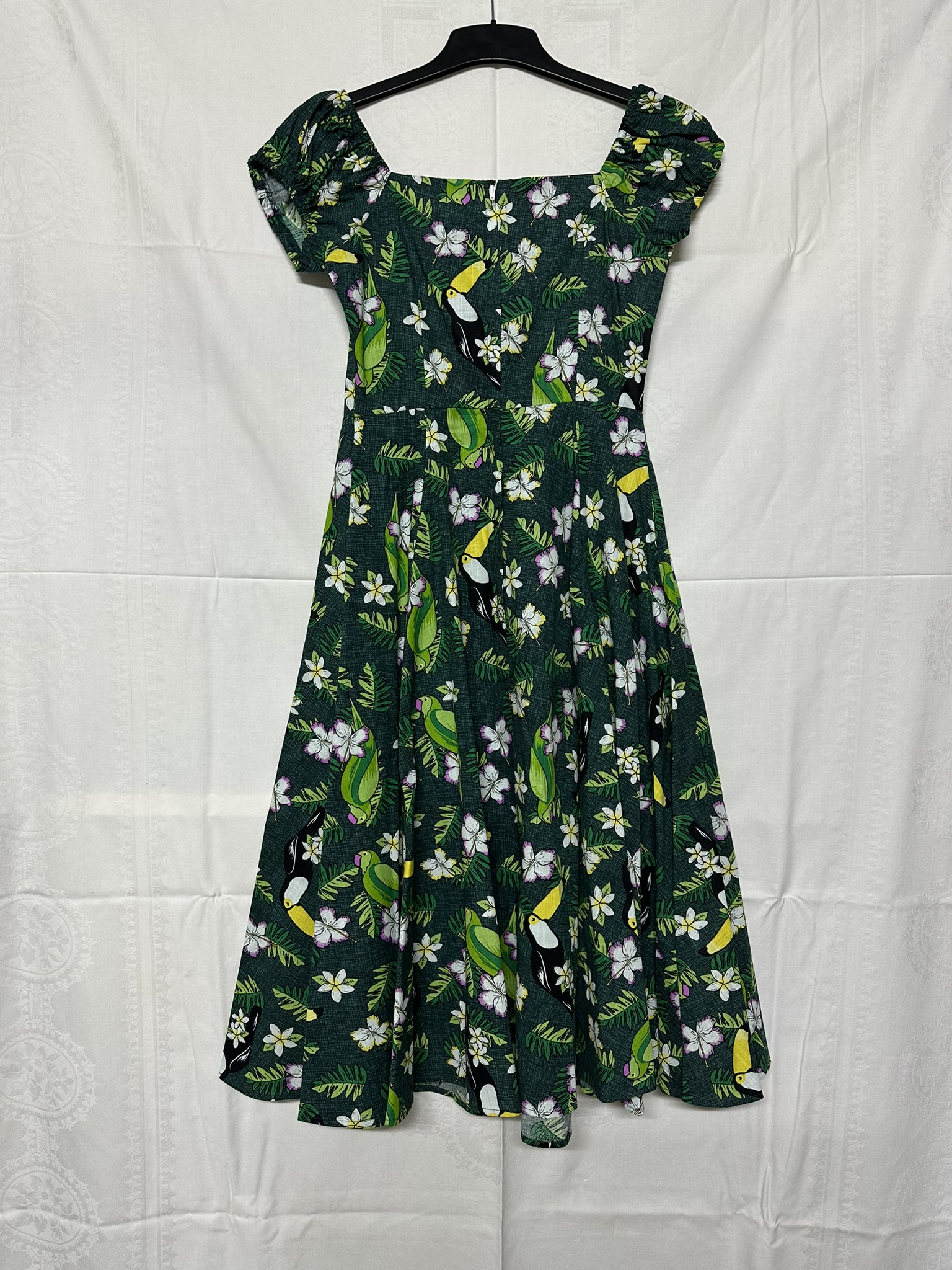 Kleid Dolores Tropical Bird Dress