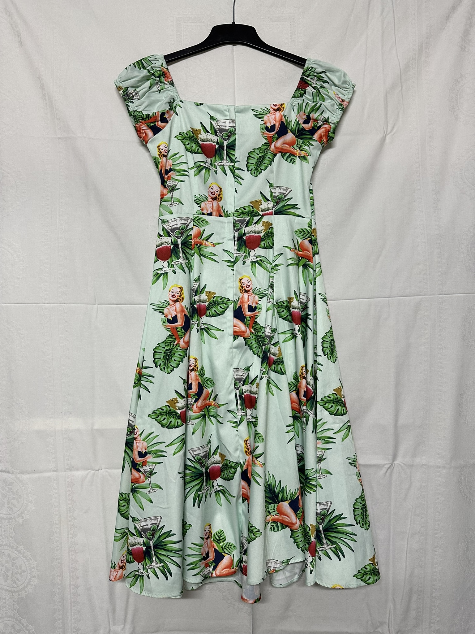 Kleid Dolores Tropical Pinup Girl Doll Dress