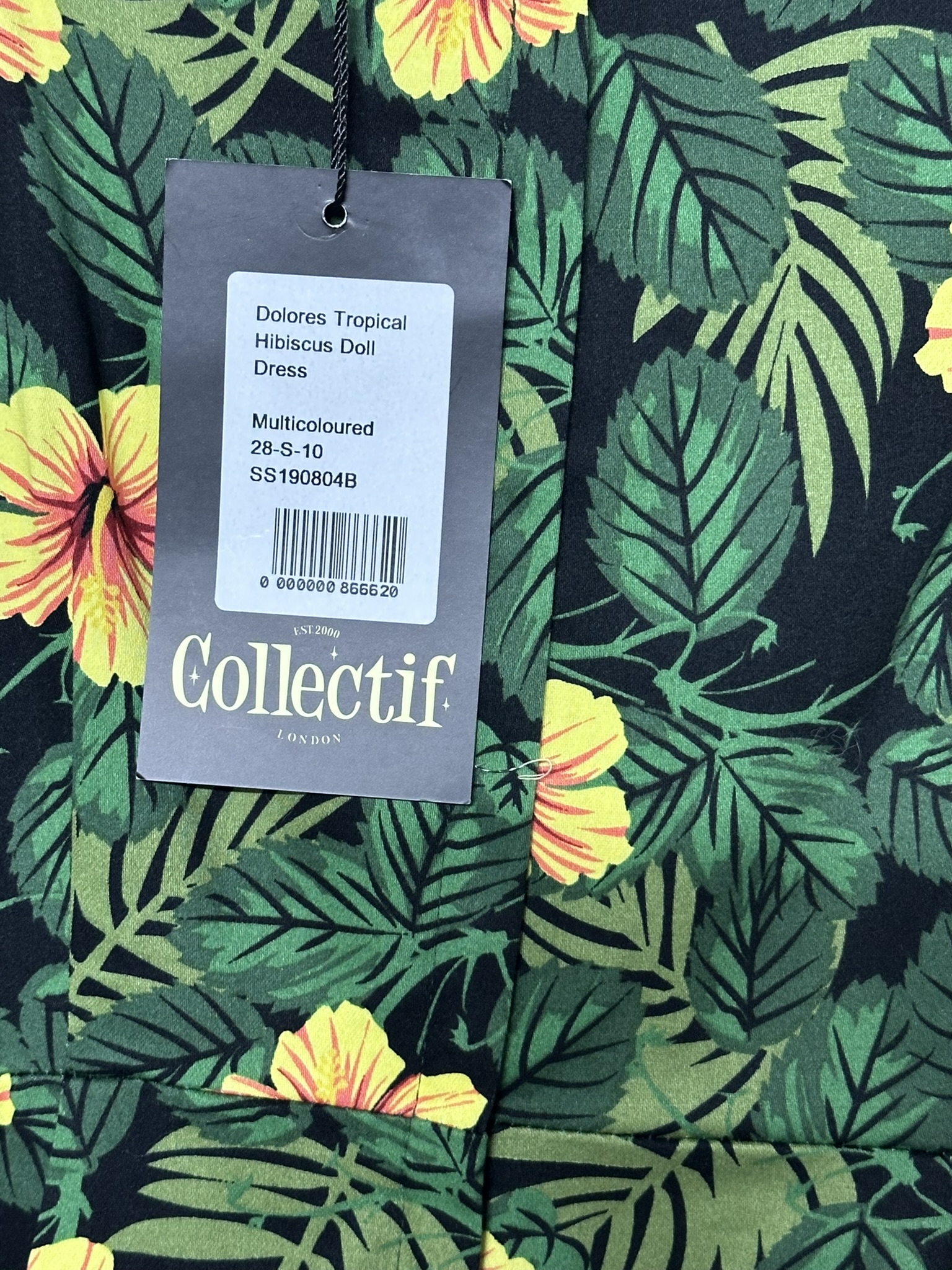 Kleid Dolores Tropical Hibiscus Doll Dress