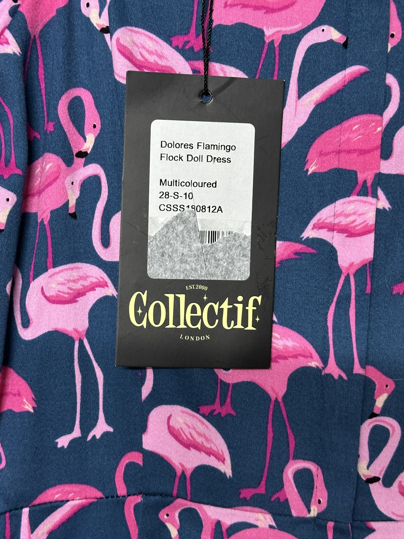 Kleid Dolores Flamingo Flock Doll Dress